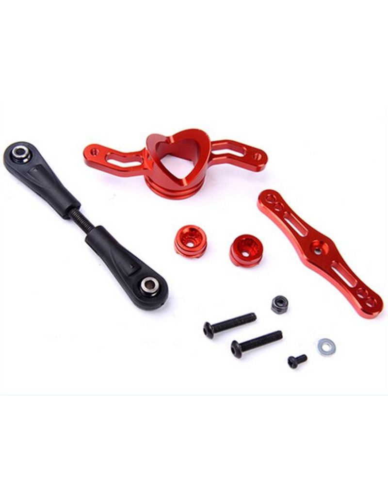 LT CNC metal stud steering arm steering (15T. and 17T,) RovanSports.nl