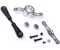 RovanLosi LT (Losi 5ive-T Compatible) CNC Aluminium Lenkhebel-Set – 15T / 17T – Verschiedene Farben