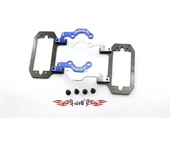 GTBRacing Losi 5ive-T stranghten throttle servo mount with carbon fiber