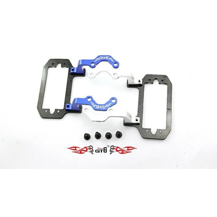 GTBRacing Losi 5ive-T stranghten throttle servo mount with carbon fiber