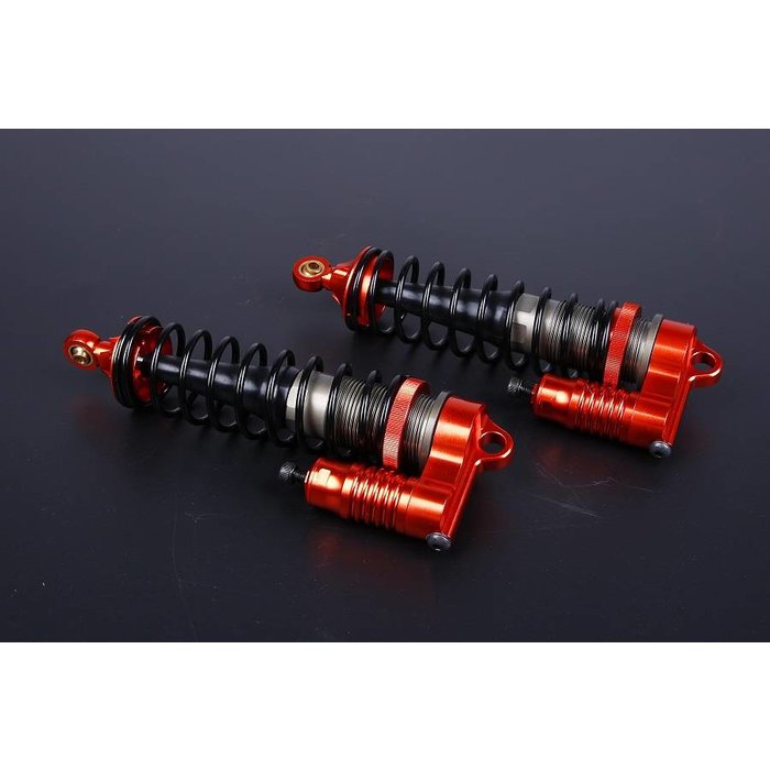 RovanLosi LT CNC alloy rear shocks with buffer caps (2pc.)