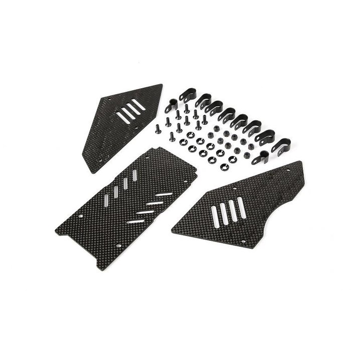 RovanSports 5B baha carbon fiber body windows set / carbon ramen set