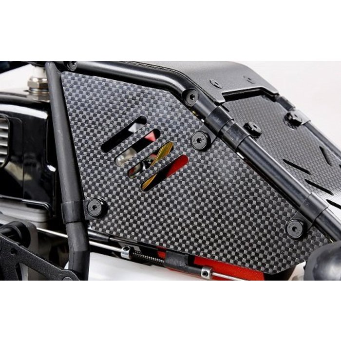 RovanSports 5B baha carbon fiber body windows set / carbon ramen set