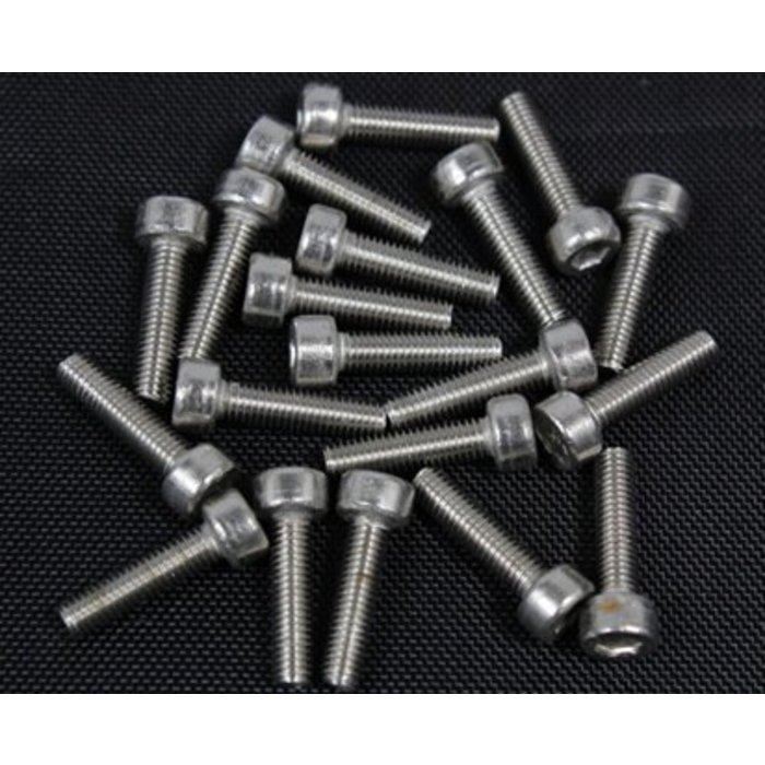 RovanSports Inbus Schraube mit Zylinderkopf M3x12 (10 Stücke)