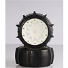 RovanSports 5T/5SC Sand tyres rear with nylon hubs (10 spoke rims) - 2pcs.