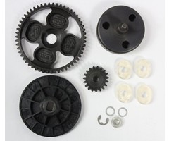 RovanSports BAHA 5B One hex clutch cup with high speed metal gear set 19T/55T /BAHA 5B Einsechskant-Kupplungstasse mit Hochgeschwindigkeits-Metallzahnradsatz 19Z/55Z