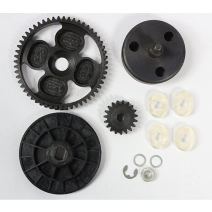 RovanSports BAHA 5B One hex clutch cup with high speed metal gear set 19T/55T