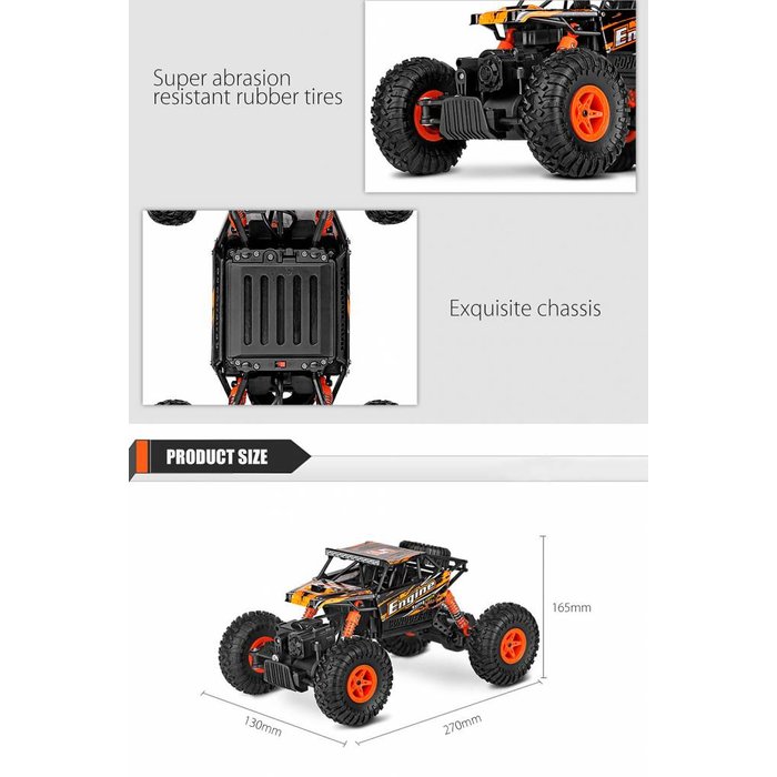 1/18 all terrein truck