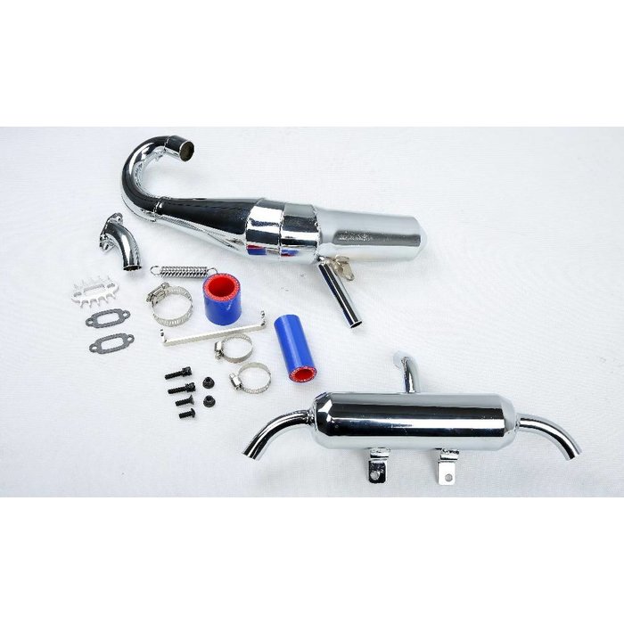 RovanLosi LT Silencer horn exhaust pipe set fits Rovan LT and Losi 5ive T