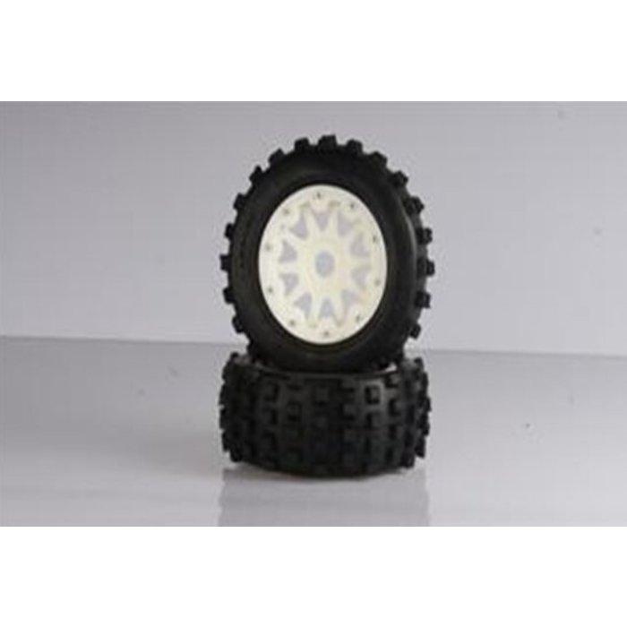 RovanSports 5T/5SC Nylon spike ass. General knobby Rear 195x80 (2pcs)