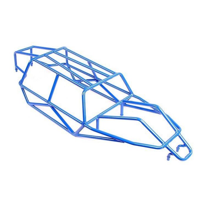 RovanSports Metall-Überrollkäfig für 5GT (Upgrade von 5B auf 5GT) in schwarz, blau und rot