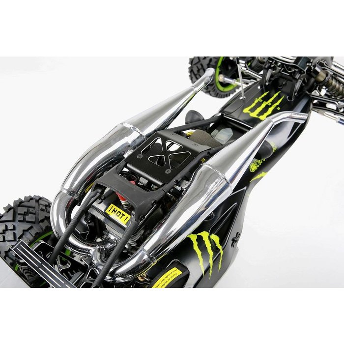 RovanSports Buggy dubbel zijuitlaat