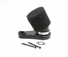 RovanLosi LT middle air filter bridge connection complete 3 with big dia air filter foam angle style