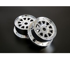 RovanSports 5B Chrome front wheel set (also fit for 5T/5SC)