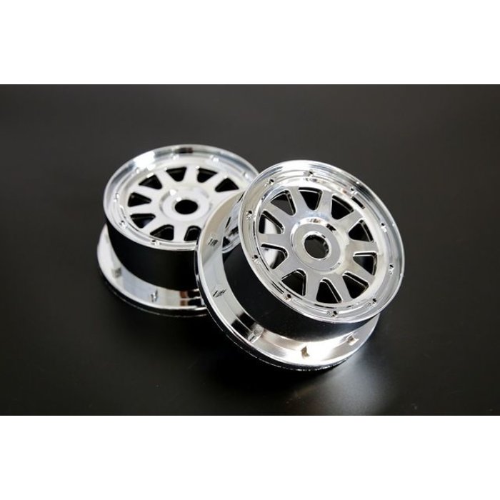 RovanSports 5B Chrome front wheel set (also fit for 5T/5SC)