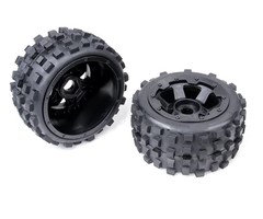 RovanSports Knobby wheel set(2pcs/set) with heavy-duty beadlock ring