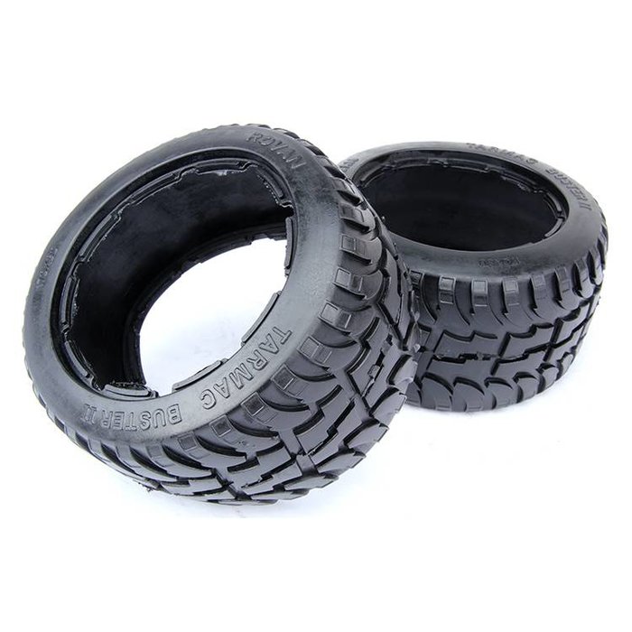 RovanSports 5B new rear road tyre skin without inner foam 170x80 Tarmac Buster II (2pc.)