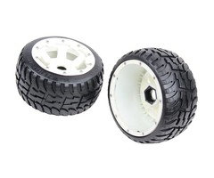 RovanSports 5B new rear road tyre set with nylon hub Tarmac Buster II 170x80 (2pc)