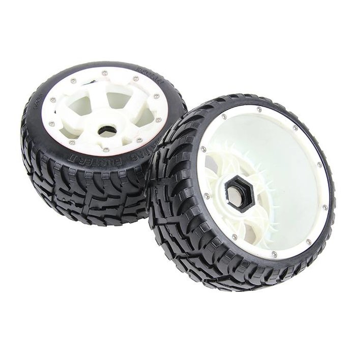 RovanSports 5B new rear road tyre set with nylon hub Tarmac Buster II 170x80 (2pc)