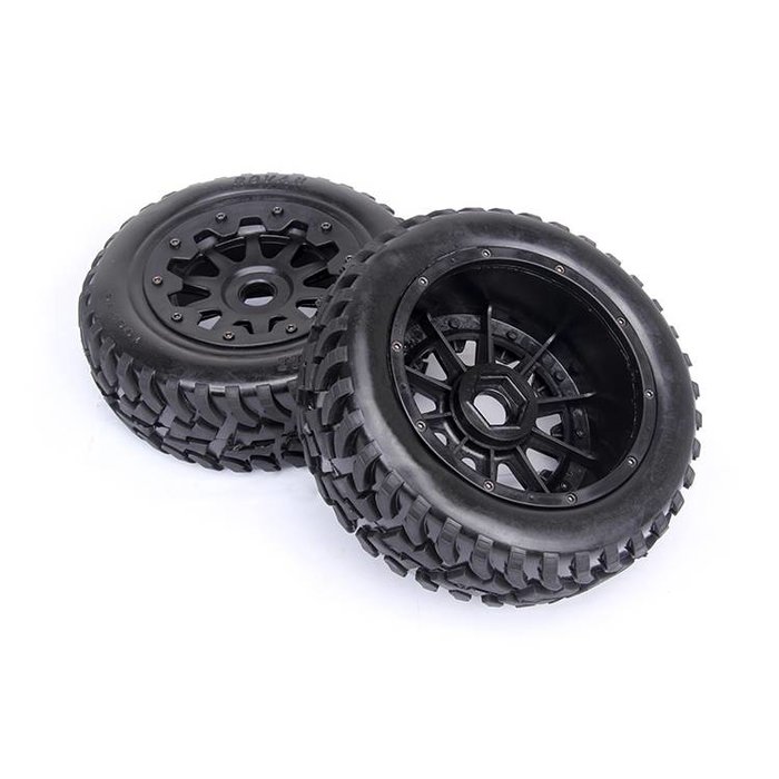 RovanSports 5T/5SC Front wheel on road tire (2pc)Tarmac Buster 11 195x75