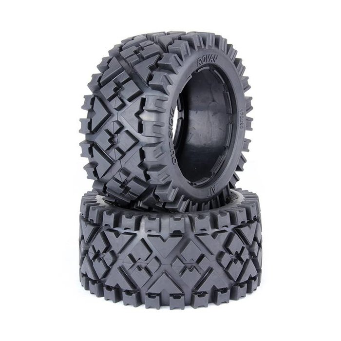 RovanSports 5B rear terrian tyres skin without inner foam 170x80 AIT