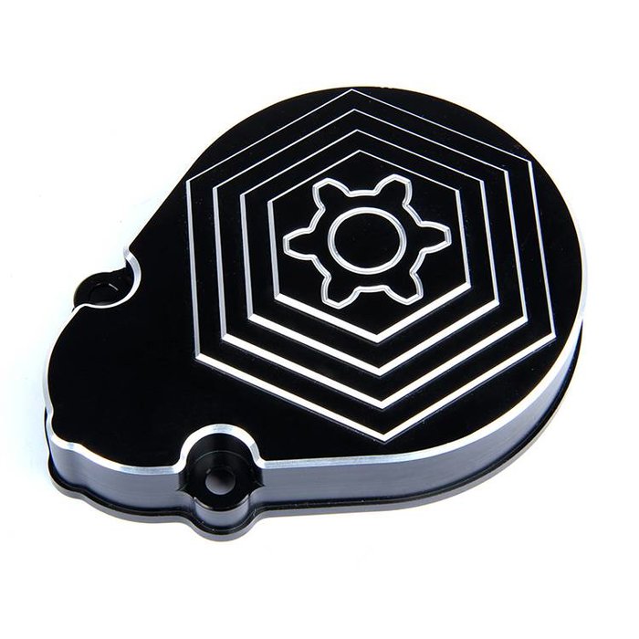 RovanSports CNC Black White Gear Cover