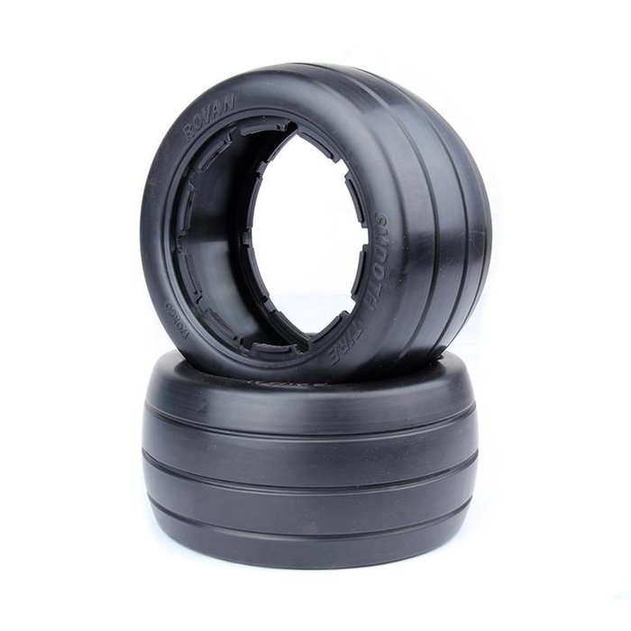 RovanSports 5B rear slick tyres skin without inner foam