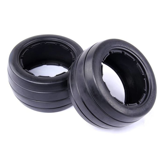 RovanSports 5B rear slick tyres skin without inner foam