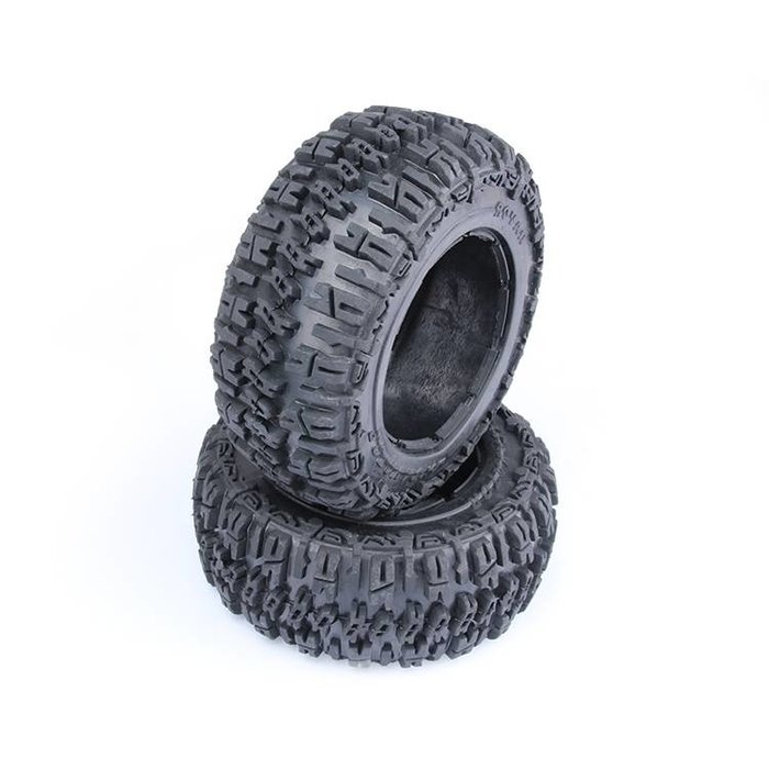 RovanSports 5T/SC Knobby tire set rear (2pcs) Excavotor 80x195