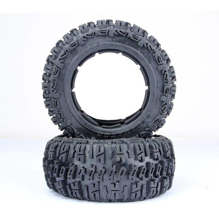 RovanSports 5T/SC Knobby tire set rear (2pcs) Excavotor 80x195