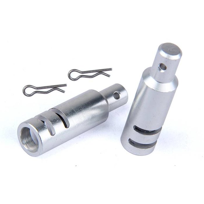 RovanSports CNC 6mm pots for rollcage 5SC/5T  in zilver of rood