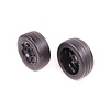 RovanSports 5B front slick tyres set 2pcs Smooth Tire slicks 170x60