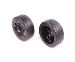 RovanSports 5B front slick tyres set 2pcs Smooth Tire slicks 170x60