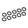 10x2 sealing ring diff shaft (10pcs.)