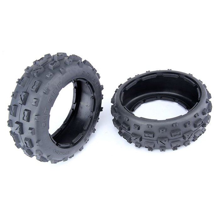 RovanSports New front knobby tire set 170x60mm (2pcs/set excluding the upgraded inner foam) (2pc)