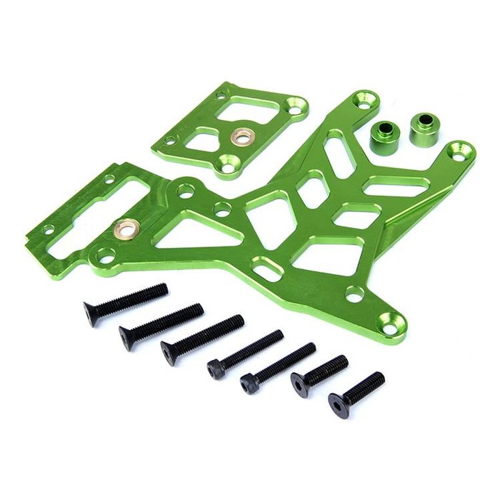 RovanSports BAHA CNC metal thickened rear upper connecting plate in red, silver or green