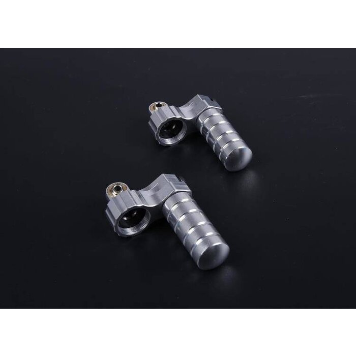 RovanSports Alloy rear shock cap  / schockdemperkop met buffer/overloopvat achter