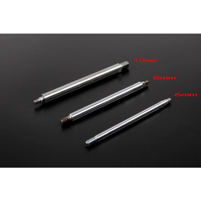 RovanSports BAHA CNC HD 10mm Front shocks  (2 pc) in red, silver or titanium