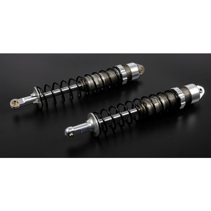 RovanSports  Baha CNC HD 10mm Rear Shock Absorber (2pcs) in red, silver or titanium