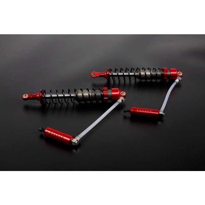 RovanSports  Baha CNC HD 10mm rear shock with hydraulic shock buffle  in red or silver