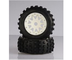 RovanSports 5T/5SC Nylon spike ass. General knobby Front 195x75 (2pcs)