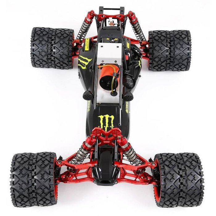 RovanSports Baha front double wheels axle (hard anodised)