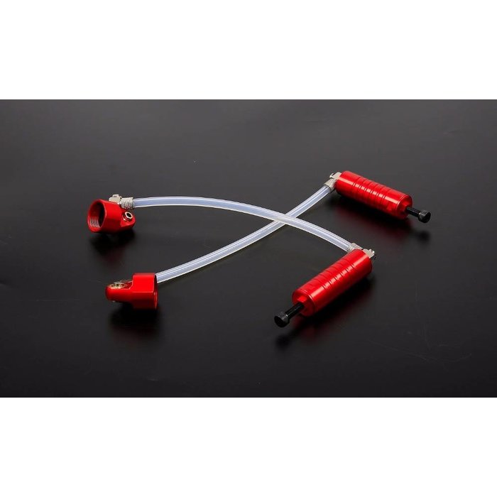 RovanSports Baha CNC schokdemper hydraulische buffer in rood of zilver voor 6mm/8mm of 10mm schokdemper