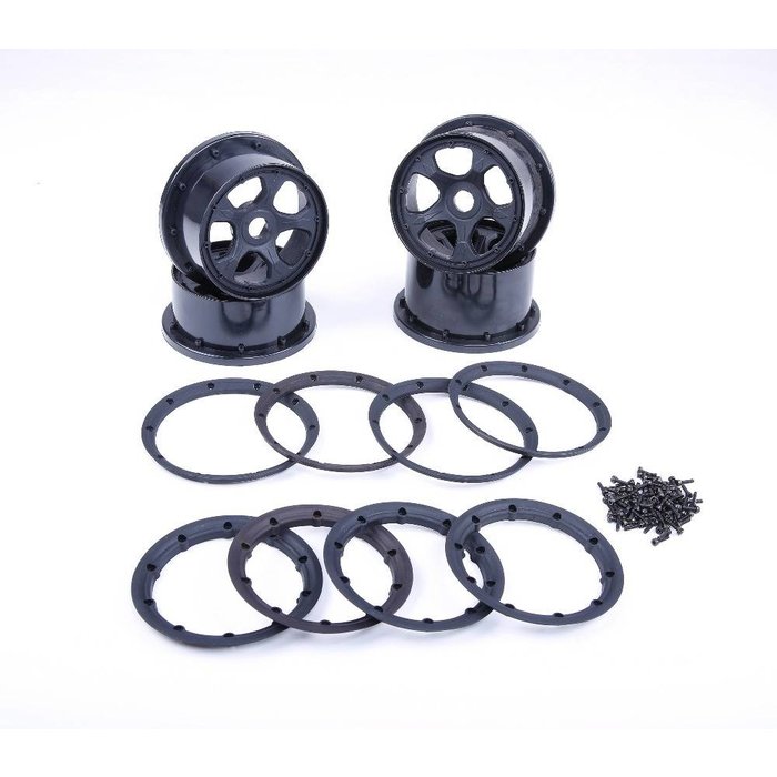 RovanSports 5B 4th wheel with beadlocks kits