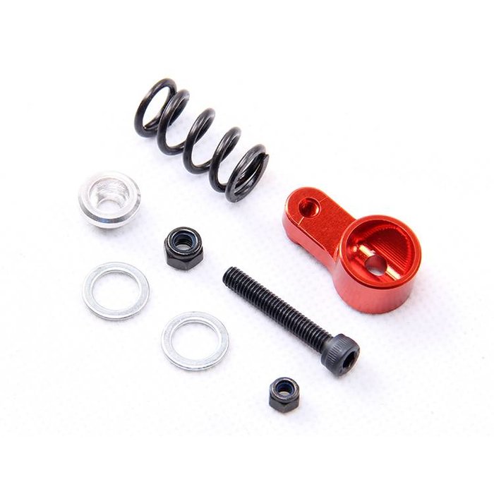 RovanSports CNC Alu Buffer rock arm in red of silver