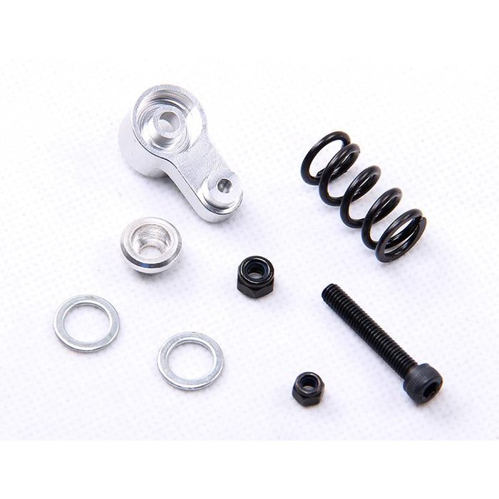 RovanSports CNC Alu Buffer rock arm in red of silver