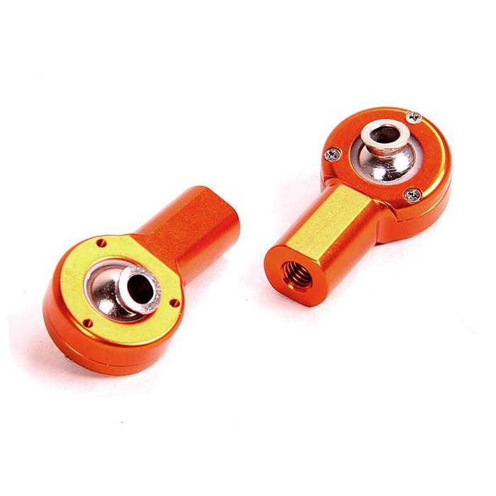 RovanSports CNC Alu rear ball ends (2pcs.) / Kugelköpfe hinten für Stoßdämpfer (2 Stk.)