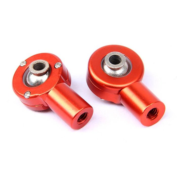 RovanSports CNC Alu front ball ends (2pcs) / kogeluiteinden voor schokbrekers Baja
