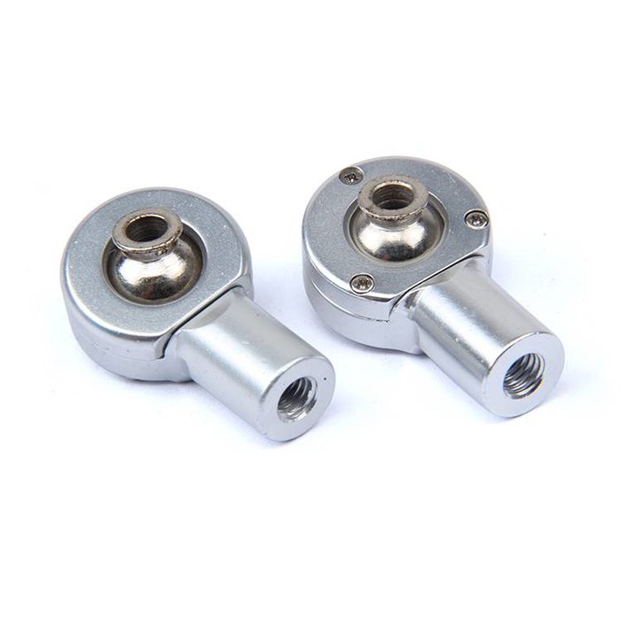 RovanSports CNC Alu front ball ends (2pcs) / kogeluiteinden voor schokbrekers Baja