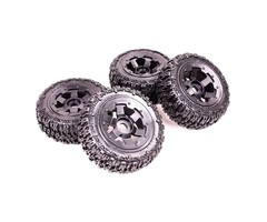 RovanSports Excavator 5T truck knobby tires (4 pcs) 80x195+75x195